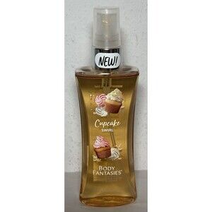 Body Fantasies Cupcake Swirl Fragrance Body Spray 3.2 oz NEW Rare